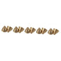GLEAVI 10pcs Rhythm Vintage Bell Meditation Yoga Bell Large Religious Ceremony Tibetan Vintage Design Chime