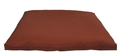 Buckwheat Zafu and Zabuton Meditation Cushion Set (2pc) - color: Clay