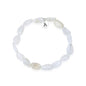 Adabele 1pc Natural Stretch Gemstone Bracelet 7mm-10mm Free Form Bead 7 Inch 7.5 Inch Healing Crystal Engergy Quartz Chakra Jewelry Women Birthday Gift - color: Blue Flash Moonstone, size: 7.5 Inch (bead size 7-10mm)