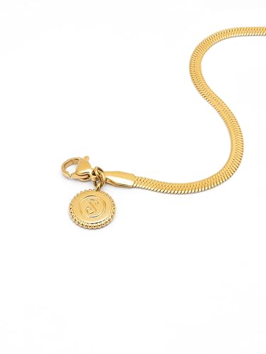 SINGULARU Gold Stainless Steel Bracelet
