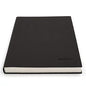 Large Lined Notebook Journal for Writing, Soft Faux Leather Cover, 100GSM Papers, 320 Pages, A4 8.4x11.4 inches Note Book for Work Men Business (Black,Ruled) - color: Black,Ruled