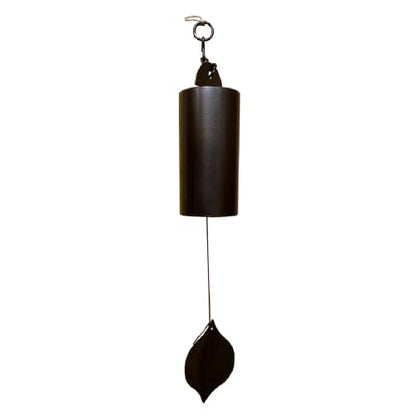 Deep Resonance Serenity Bell Wind Chime, Gong Chime Suitable for Meditation Ancient Copper Pipe is Hanging on Decorative windowsill, Terrace and Courtyard