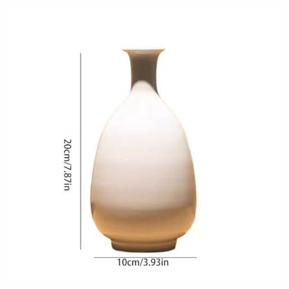 Dining Table Decor Modern Simple Zen Ceramic Vase Living Room Bedroom Entrance Table Decoration Ornaments Kitchen Decor