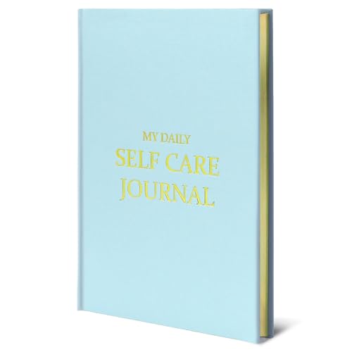 Gratitude Journal for Women & Men – Daily Mindfulness Journal with Positivity Tracker, Happiness Exercises, and Guided Reflective Writing – Self-Care Journal for Personal Growth (Blue) - color: Blue