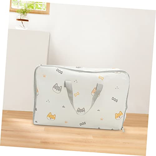2pcs Oxford Fabric Storage Bags Large Capacity Organizing for Clothes Bedding and Travel and Portable Moving Bags for Home Use
