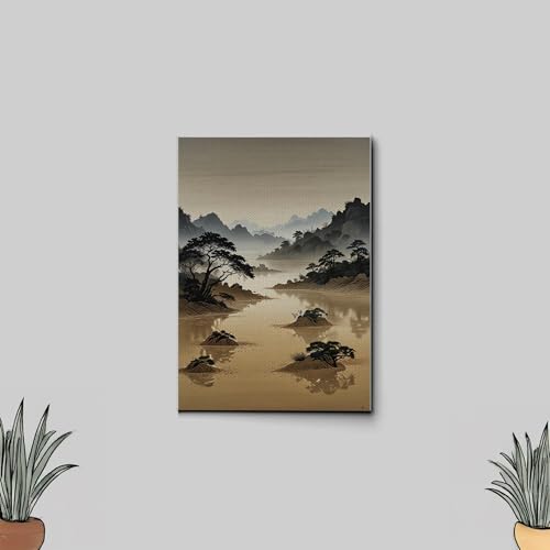 Japanese Wall Art, Minimalist Wall Art, Neutral Abstract Art, Modern Minimalist, Zen Wall Art, Zen Printed Wall Art, Japanese Art Print, Art Decor, Wall