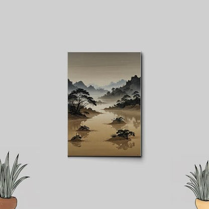 Japanese Wall Art, Minimalist Wall Art, Neutral Abstract Art, Modern Minimalist, Zen Wall Art, Zen Printed Wall Art, Japanese Art Print, Art Decor, Wall