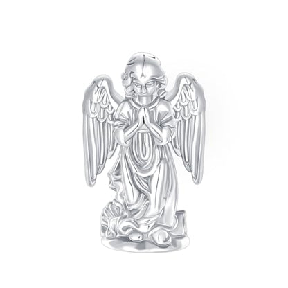 Prayer Cross Elephant Airplane Suitcase Charm 925 Sterling Silver Charms fits for Bracelets Necklace Pendant Bead Charms Jewelry Gift for Women Family - color: Prayer Angel Charm