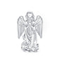 Prayer Cross Elephant Airplane Suitcase Charm 925 Sterling Silver Charms fits for Bracelets Necklace Pendant Bead Charms Jewelry Gift for Women Family - color: Prayer Angel Charm