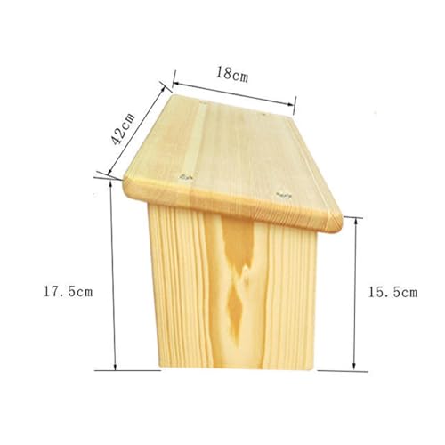 Meditation Bench, Wooden Kneeling Stool, Bench for Deeper & Longer Meditation - size: 42x18x17.5cm