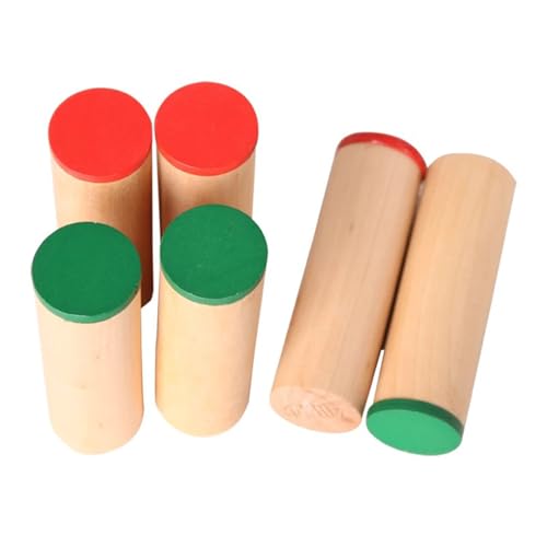 Montessori Wooden Sensory Sound Tube Teaching AIDS, Early Auditory Materials