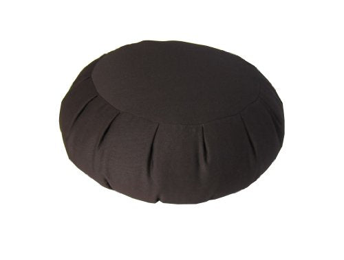Buckwheat Zafu Meditation Cushion - color: Brown
