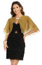 Women's Sheer Tencel Shawls and Wraps for Evening Dresses Soft Wedding Cape Lightweight Bridesmaid Scarves Cover Up - color: Dark Yellow