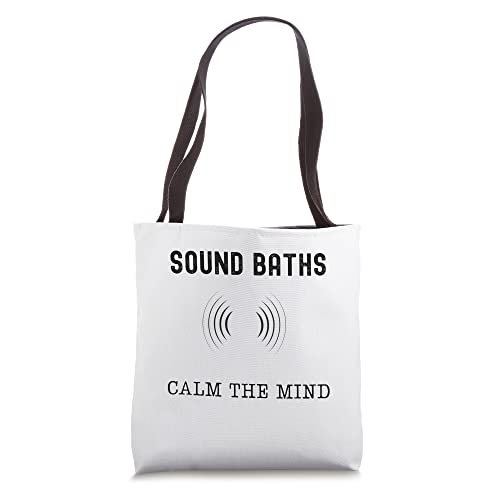 OFFICIAL SOUND BATHS CALM THE MIND Tote Bag