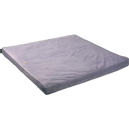 Florensi Meditation Mat Zabuton, Velvet Floor Cushions for Sitting, Meditation Cushions and Pillows with 100% Cotton Insert, Yoga Cushion for Women and Men - color: Purple