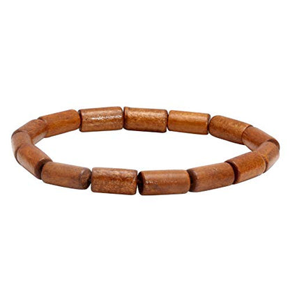 6mm Wood Beads Bracelet for men women Prayer Mala Meditation Wrist Bracelet