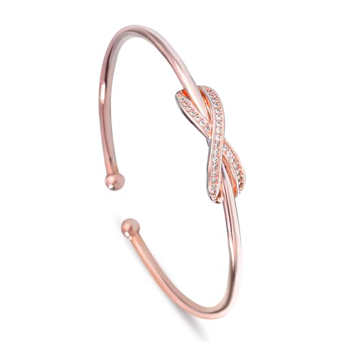 Handmade 925 Sterling Silver Bangle Bracelet Simple Silver/Gold Adjustable Cuff Bangles Durable Stainless Steel bracelet for Men &Women Daily Jewelry Gift for Anniversary Birthday Gift - color: Color 19