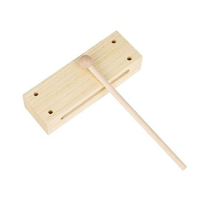 Vaguelly Traditional Music Rhythm Block Musical Toy Percussion Block Educational Boys and Girls Instrument Music Plaything for Boys and Girls
