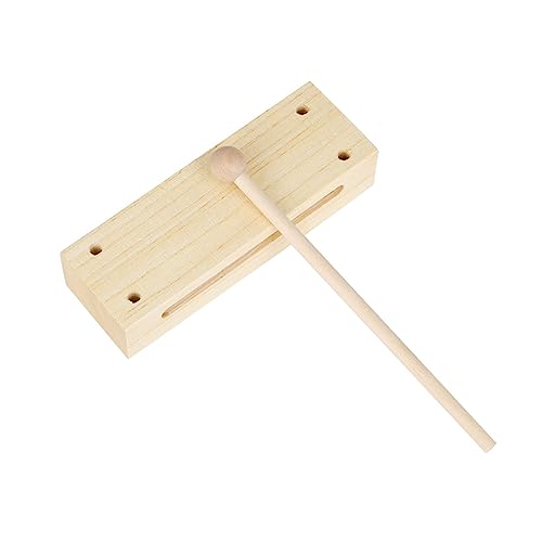 Vaguelly Traditional Music Rhythm Block Musical Toy Percussion Block Educational Boys and Girls Instrument Music Plaything for Boys and Girls