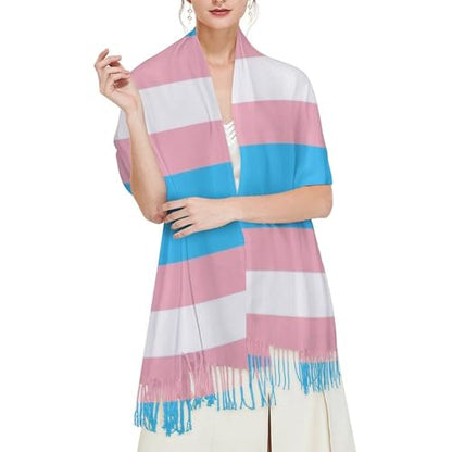 Ladies Warm Autumn Scarf Pashmina Wraps Shawl Winter Cozy - color: Picture (369)