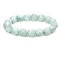 Keleny Semi Precious Stones Natural Gemstones 12mm Round Beads Crystal Stretch Bracelets 7 Inch Unisex - color: Green Angelite
