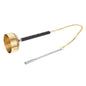 Toyvian Telescopic Meditation Sound Chime Handbell Buddhist Instrument for Prayer and Healing Lightweight Compact Design for Temple Rituals and Stress Relief