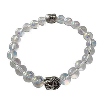 VIE Buddha Bracelet - style: Aura Quartz