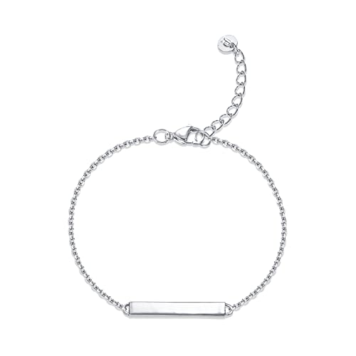 PAVOI 14K Gold Plated Lightweight Chain Bracelet | Bracelets for Women - style: Cable Chain