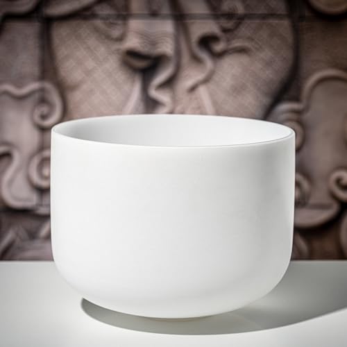 Meinl Sonic Energy Crystal Singing Bowl 3-pc Set with Mallets, High-purity Quartz — for Meditation, ASMR, Sound Therapy, Yoga - size: 10"/12"14", style: G4, E4, C4