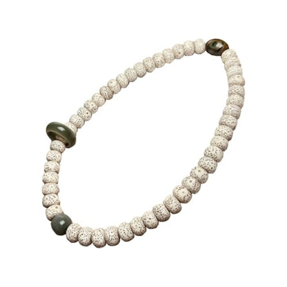 Natural Star Moon Bodhi Bracelet for Women Men Double-loop Winding Star Moon Bead Bracelet Meditatioon Healing Anxiety Relief Energy Buddha Bead Bracelets Birthday Gift - color: Bodhi 24