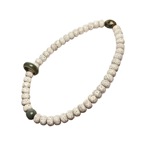 Natural Star Moon Bodhi Bracelet for Women Men Double-loop Winding Star Moon Bead Bracelet Meditatioon Healing Anxiety Relief Energy Buddha Bead Bracelets Birthday Gift - color: Bodhi 24