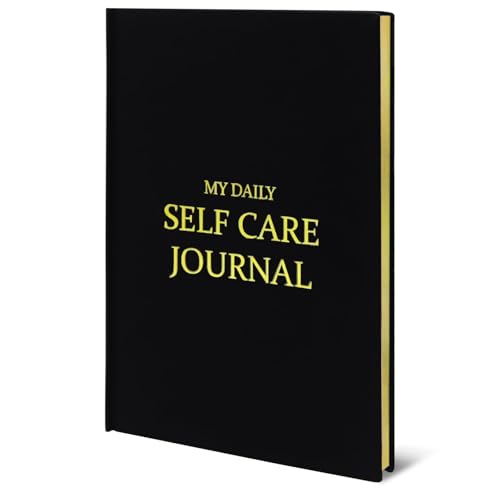Gratitude Journal for Women & Men – Daily Mindfulness Journal with Positivity Tracker, Happiness Exercises, and Guided Reflective Writing – Self-Care Journal for Personal Growth (Black) - color: Black