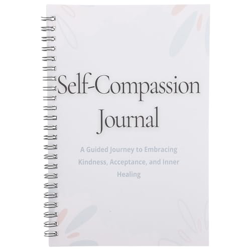 ZUNOXAZ Self-Compassion Journal: Gratitude Journal for Women Personal Growth - Guided Writing Notebook - Diary Notebook with Prompts for Mindfulness and Reflection