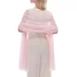 RIIQIICHY Scarf for Women Lightweight Solid Color Long Fashion Gauze Scarves Shawl Wrap - color: Light Pink