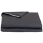 FULI 100% Cotton Zippered Futon Cover, Japanese Futon Mattress Cover, Shikibuton, Made in Japan (Queen, Dark Gray) - color: Dark Gray, size: Queen