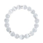 Healing Bracelet For Women Anxiety Crystal Bracelet Chakra Beaded Bracelets Rose Quartz Crystals And Healing Stones Yoga Bead Bracelet Calming Stretch Bracelet Stress Relief Gifts For Women - color: White-Cat Eye