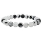 Amazing Gemstone Crystal Bracelet for Women Men's Gifts - Protection Healing Crystal Bracelet - 8mm Gemstone Beaded Stretchable Bracelet Pulseras Para Hombres Mujer Stocking Stuffers Mothers Day Gift (Black Rutilated Quartz) - color: Black Rutilated Quart