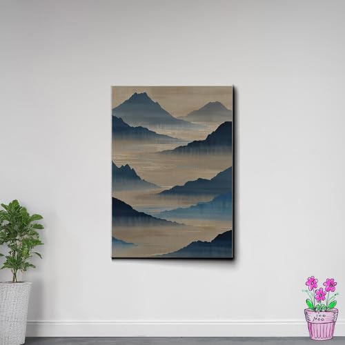 Japanese Wall Art, Minimalist Wall Art, Neutral Abstract Art, Modern Minimalist, Zen Wall Art, Zen Printed Wall Art, Japanese Art Print, Canvas Art, Decor