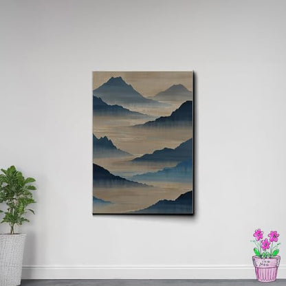 Japanese Wall Art, Minimalist Wall Art, Neutral Abstract Art, Modern Minimalist, Zen Wall Art, Zen Printed Wall Art, Japanese Art Print, Canvas Art, Decor
