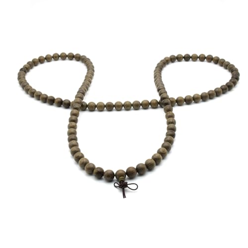 Zen Dear Unisex Burried Ebony Prayer Beads Buddha Buddhist Prayer Beads Meditation Mala Necklace Bracelet - style: 10mm 108 Beads