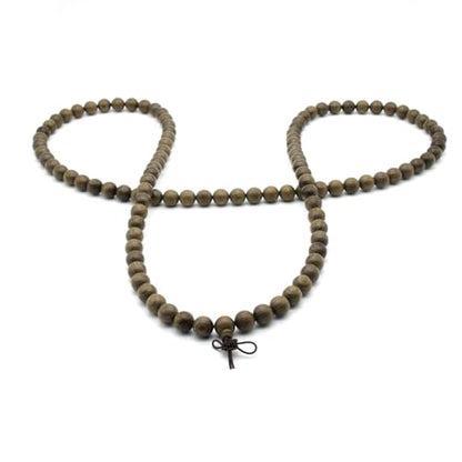 Zen Dear Unisex Burried Ebony Prayer Beads Buddha Buddhist Prayer Beads Meditation Mala Necklace Bracelet - style: 10mm 108 Beads