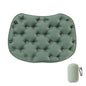 Inflatable Seat Cushion, Airplane Seat Cushion for Long Flights, 2 in 1 Pump & Storage Portable Travel Cushion, Anti-Slip Waterproof Pad for Air Travel, Stadium, Camping