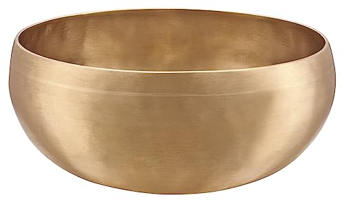 Bronze Singing Bowl with Felt Ring and Cover, Cosmos Series — MADE IN INDIA — For Meditation, Yoga and Sound Healing Therapy, 2-YEAR WARRANTY - size: 7.5", style: Single