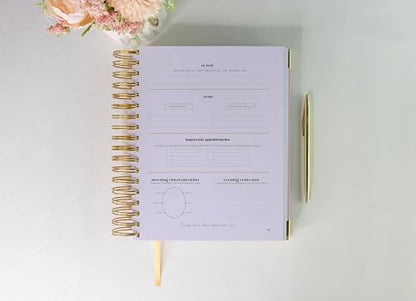 Gratitude is Yummy® 90-Day Grattitude Journal – Manifestation Journal with Prompts, Law of Attraction Daily Guided Journal for Self Care, Mindset & Abundance (Luxury Hardcover Gift Set)