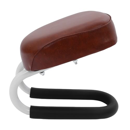 Cabilock Meditation Bench Floor Seat with Anti-Slip Cushion, Wooden Prayer Stool for Yoga and Seiza Posture, Portable Home Prayer Stool with Non-Slip Cover for Mindfulness and Meditation