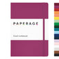 PAPERAGE Lined Journal Notebook, Hardcover Journal for Women & Men, 160 Pages, (5.6 in x 8 in), College Ruled Journaling Notebook for Work, School Supplies & Note Taking, (Raspberry) - color: Raspberry, style: A. Lined