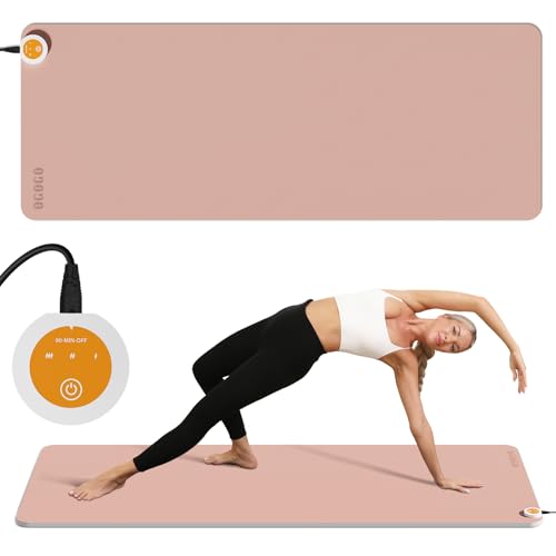 Heating yoga mat, warm yoga pad, more comfortable fitness mat in winter, yoga and meditation bio-mat