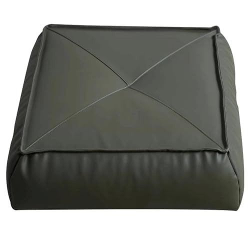 Meditation Cushion - Comfortable Floor Pillow - Meditation Pillow - Large Floor Cushion Seating for Adults - Premium Yoga(Size:45×45×15cm,Color:Dark Green Color) - color: Dark Green Color, size: 45×45×15cm