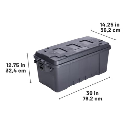 Plano Storage Trunks - color: Olive Drab, style: Medium - 1 pack
