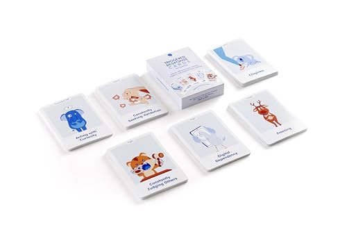 Triggered Response Cards – Emotional Regulation & Self Reflection Deck | Conversation Cards for Stress, Triggers & Reactions | Personal Growth Tool